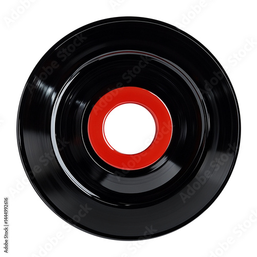Wallpaper Mural Black Vinyl Disc - Transparent PNG Generative ai. Torontodigital.ca