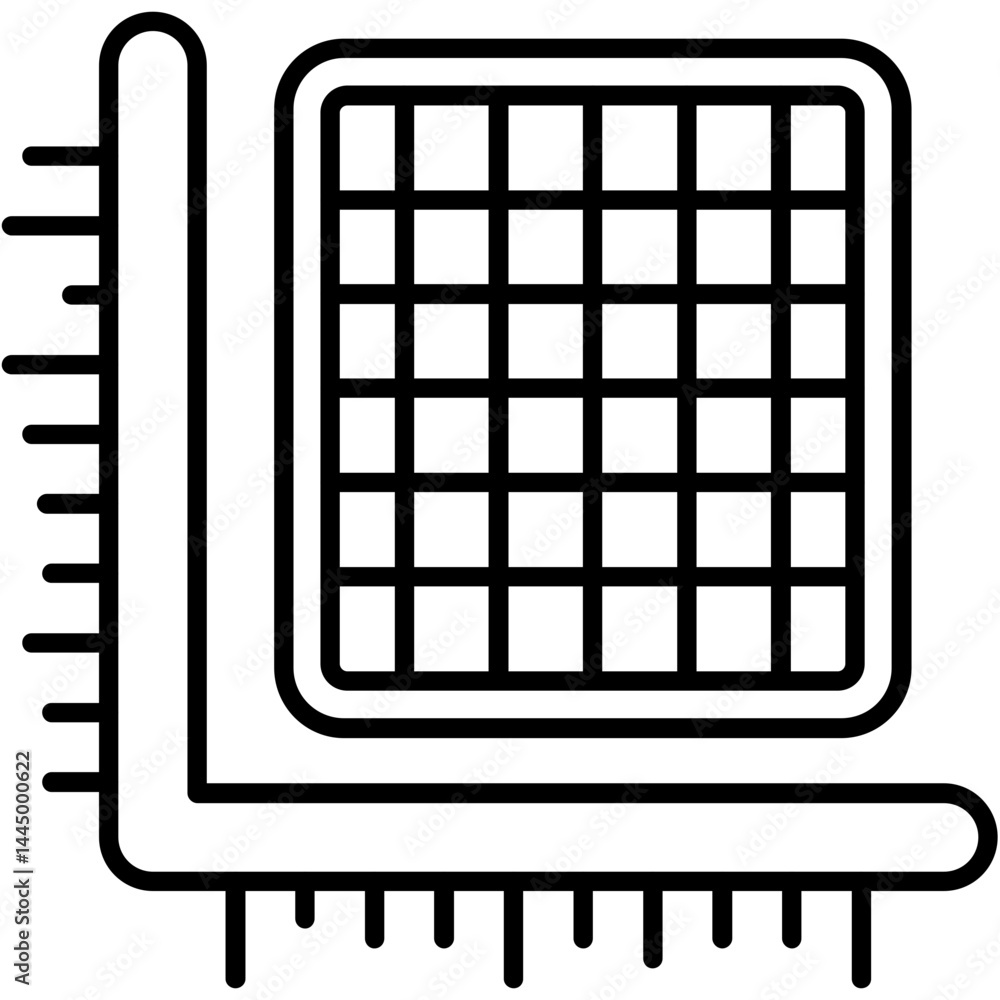 Math Grid Icon Math Grid Icon