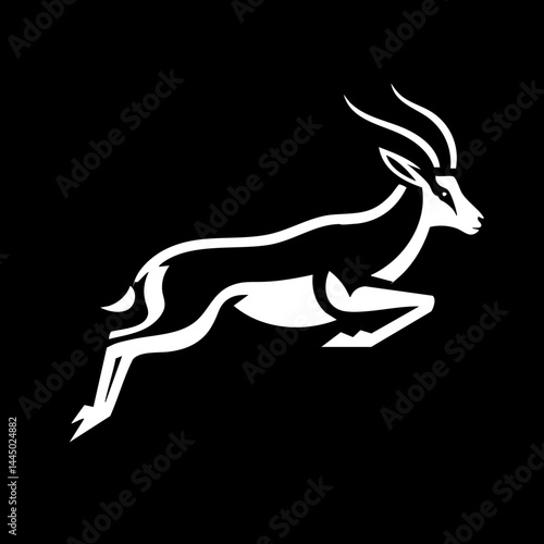 Springbok Logo Icon Symbol