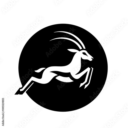 Springbok Logo Icon Symbol