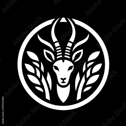 Springbok Logo Icon Symbol