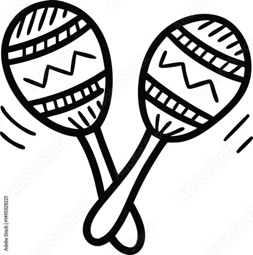 maracas icon design