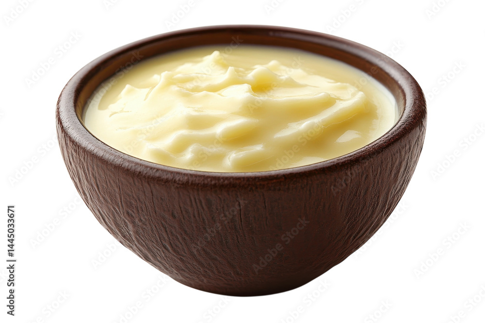 Creamy mashed potatoes in rustic bowl smooth texture light yellow hue delicious comfort food Creamy mashed potatoes in rustic bowl smooth texture light yellow hue delicious comfort food