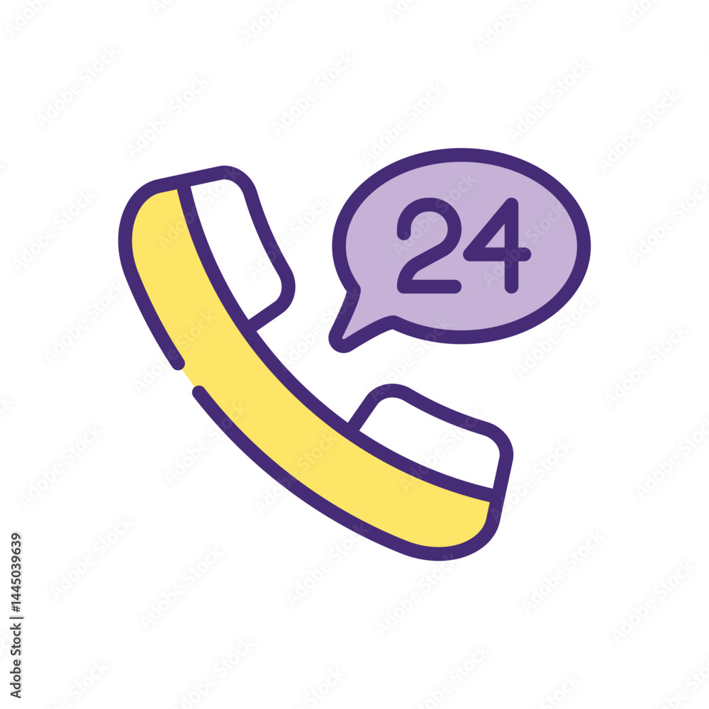 Phone Call Icon vector stock illustration Phone Call Icon vector stock illustration
