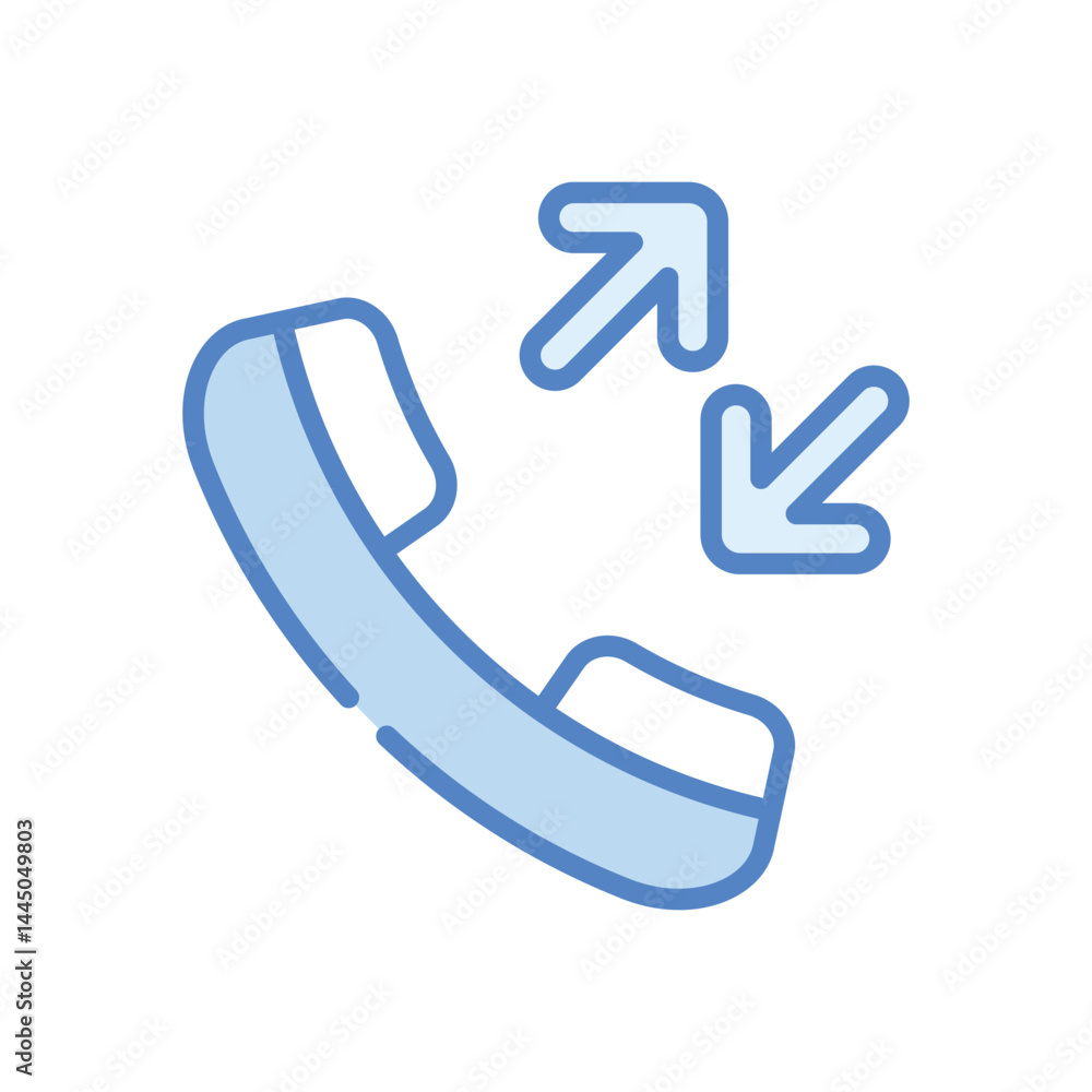 Phone Call Icon vector stock illustration Phone Call Icon vector stock illustration