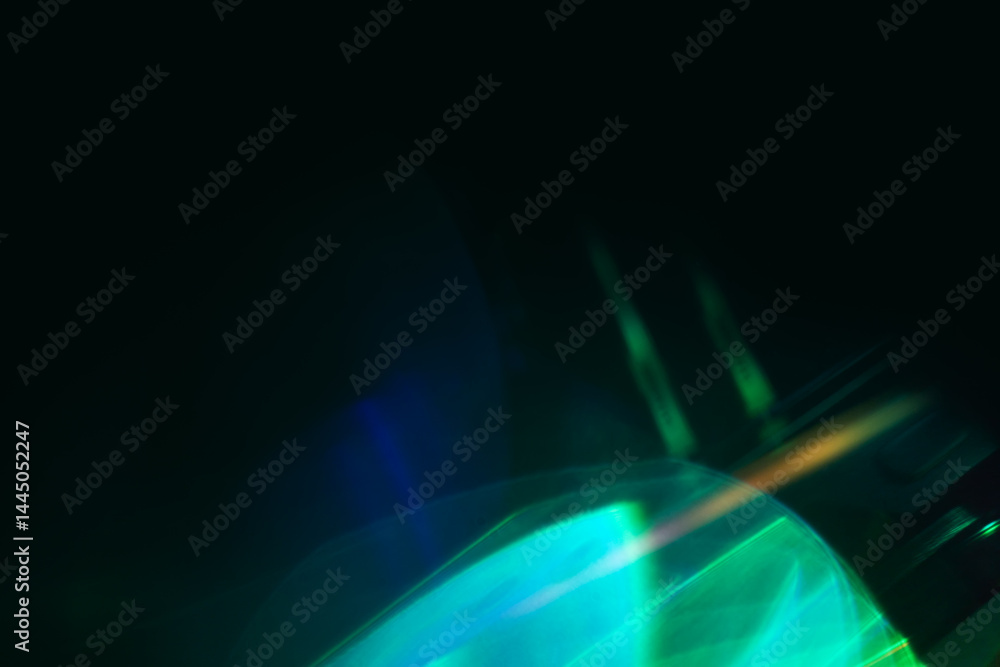 Fototapeta premium Soft rainbow light flares background or overlay