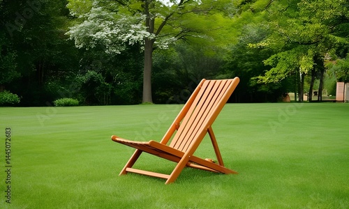 chair in the garden