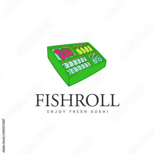 Sushi Delight: A beautifully arranged sushi set, showcasing fresh ingredients and delectable presentation, a visual feast for any sushi lover. 