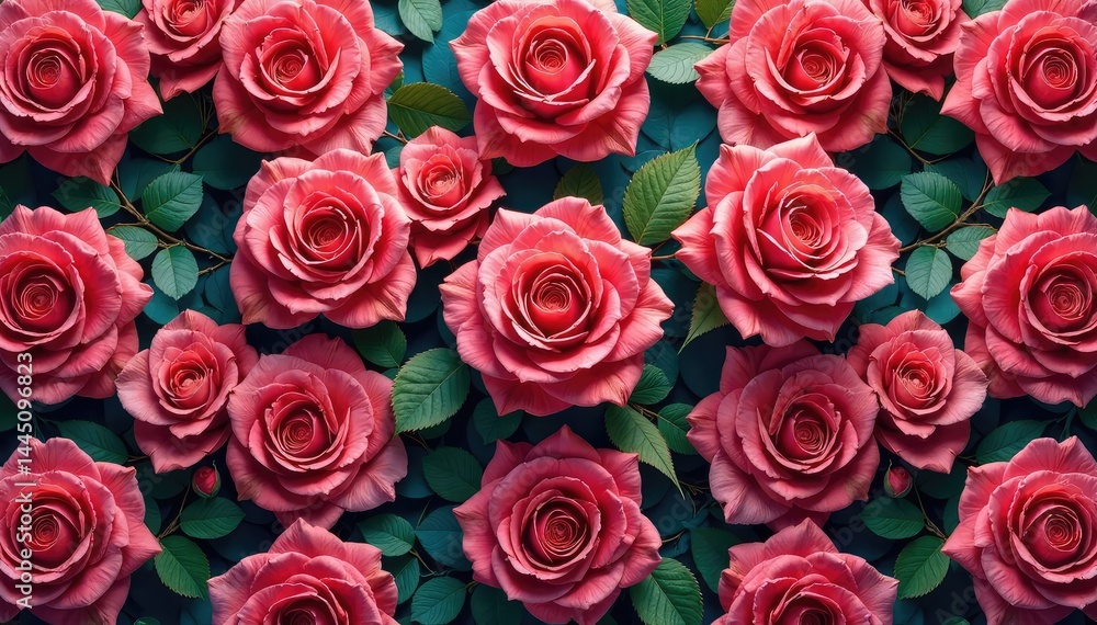 Intricate, blooming rose pattern repeating seamlessly , seamless, pattern Intricate, blooming rose pattern repeating seamlessly , seamless, pattern