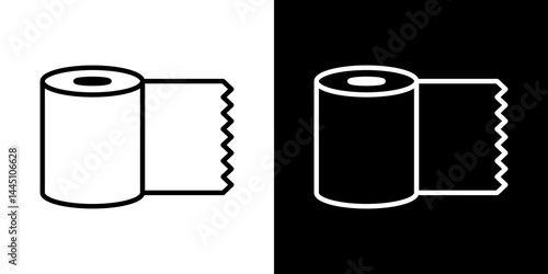Bandage roll icon vector, illustration logo template in trendy style