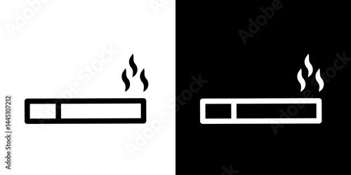 Cigarette icon vector, illustration logo template in trendy style