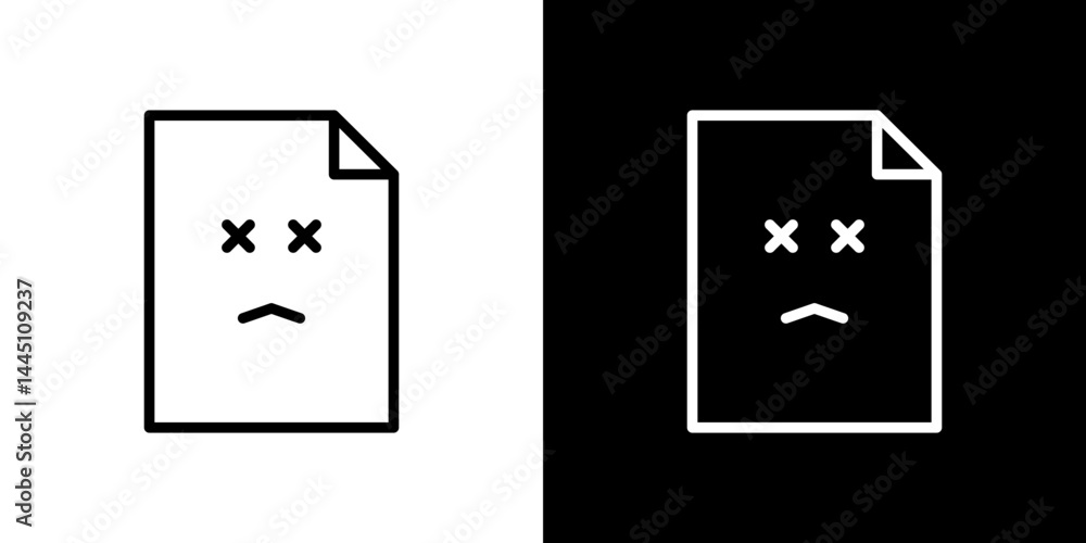 Broken Image icon vector, illustration logo template in trendy style Broken Image icon vector, illustration logo template in trendy style