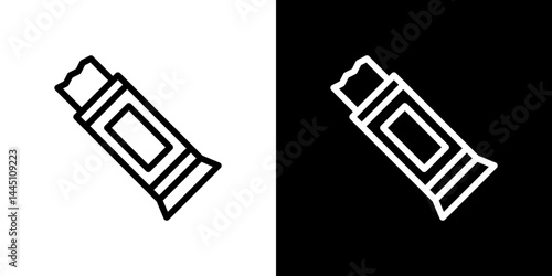 Chew gum icon vector, illustration logo template in trendy style