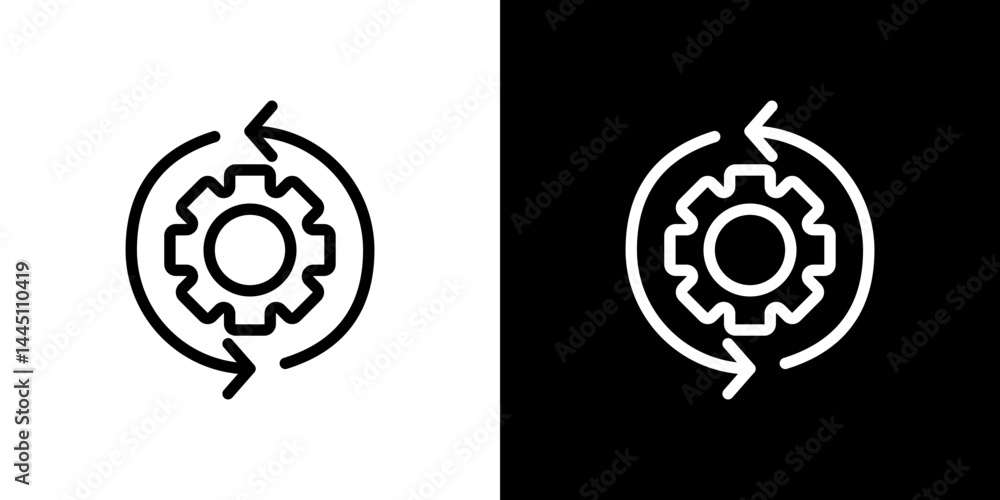 Implementation icon vector, illustration logo template in trendy style Implementation icon vector, illustration logo template in trendy style