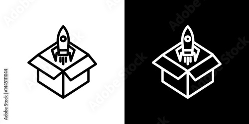 Product release icon vector, illustration logo template in trendy style