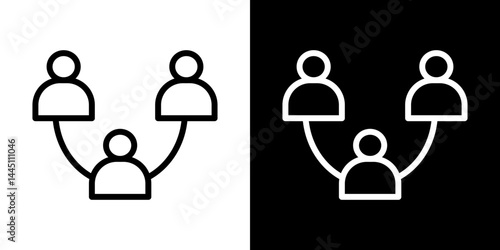 Network icon vector, illustration logo template in trendy style