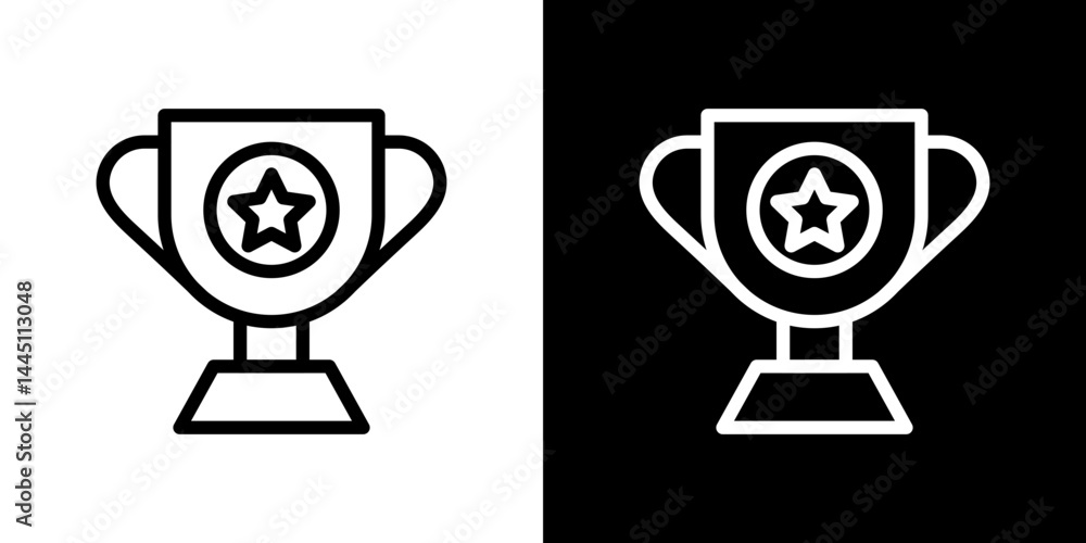 Achievement icon vector, illustration logo template in trendy style Achievement icon vector, illustration logo template in trendy style