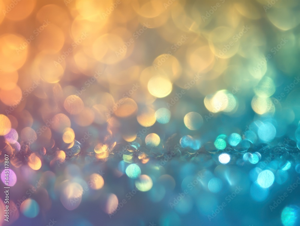 abstract digital background with glowing defocused holographic lights