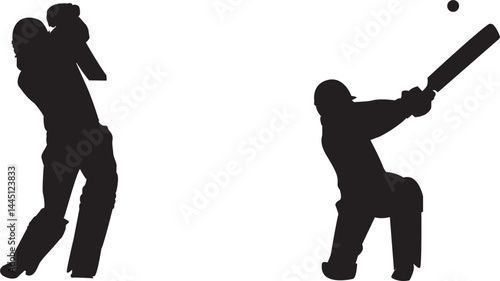 cricket silhouettes