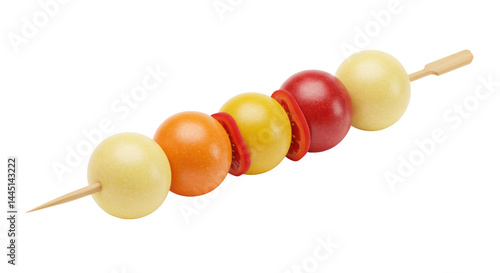 Isolated Food Skewer