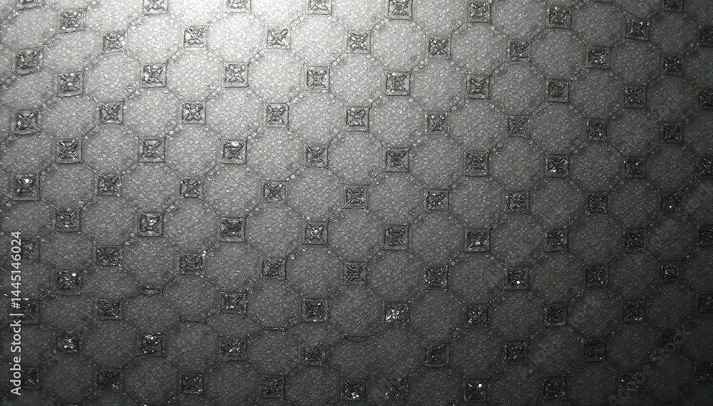 Subtle grayscale repeating geometric motif on a smooth surface , pattern, understated, subtle Subtle grayscale repeating geometric motif on a smooth surface , pattern, understated, subtle
