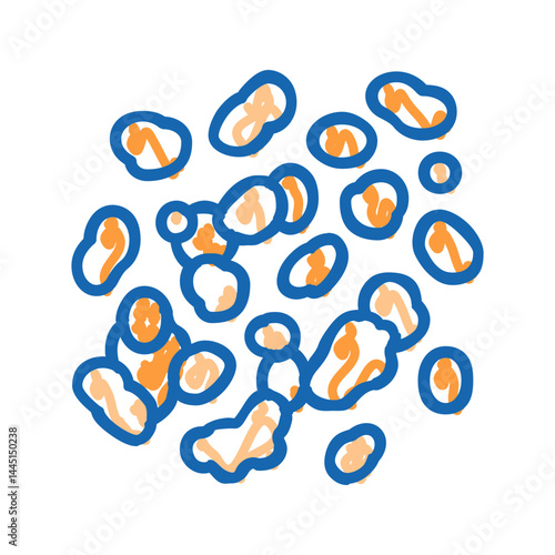 frankincense aromatherapy color icon vector isolated illustration