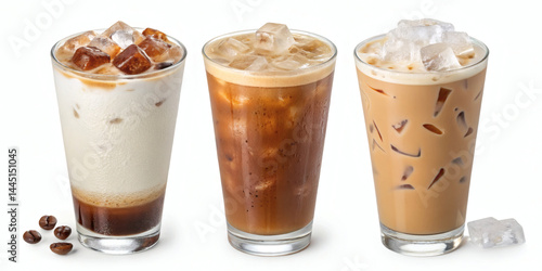 Wallpaper Mural coffee latte with ice Torontodigital.ca