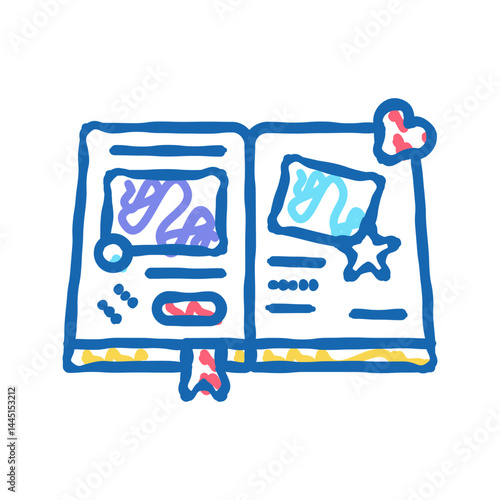 craftbooking color icon vector isolated isolated illustration