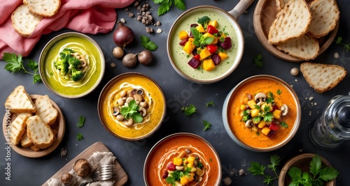 Wallpaper Mural Delicious and Vibrant Soup Recipes for a Healthy Meal Torontodigital.ca