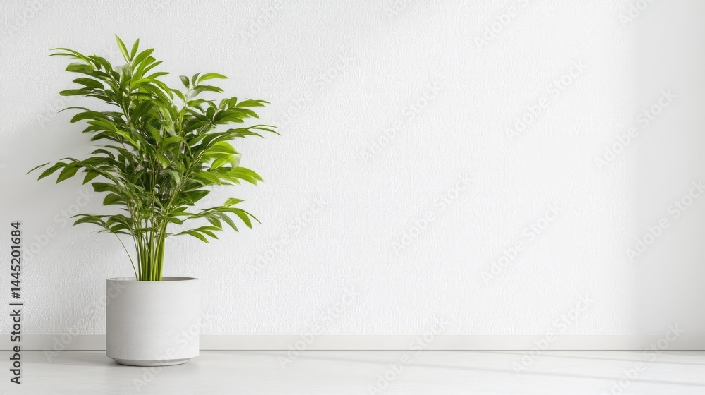 Minimalist plant in modern setting Minimalist plant in modern setting