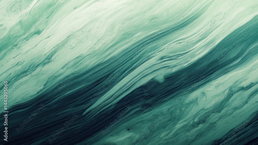 Abstract Teal and Green Fluid Acrylic Painting, Swirls, Marble Texture, Deep Ocean Waves Abstract Teal and Green Fluid Acrylic Painting, Swirls, Marble Texture, Deep Ocean Waves