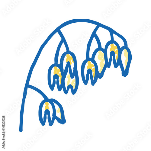 ear oatmeal icon doodle illustration