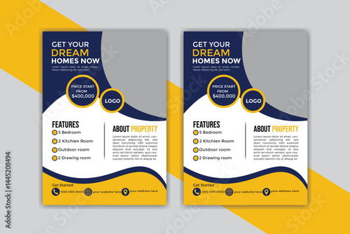 Real Estate Business Flyer Design