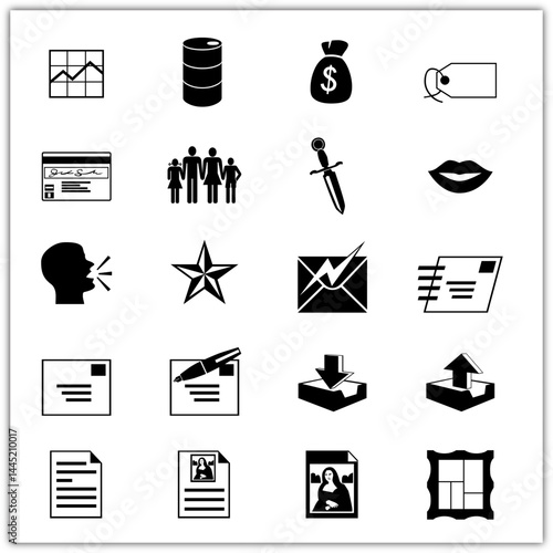 Minimal Vector Icon Collection.