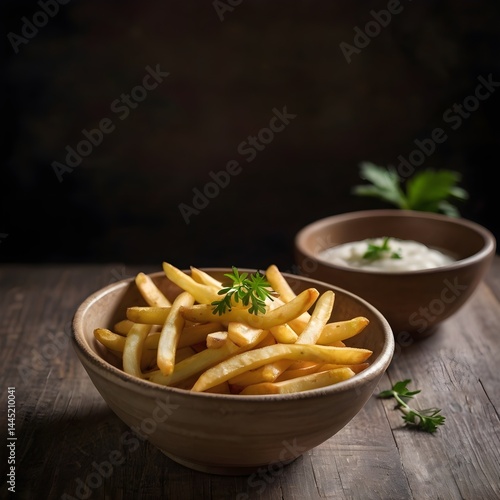 french fries in a bowl