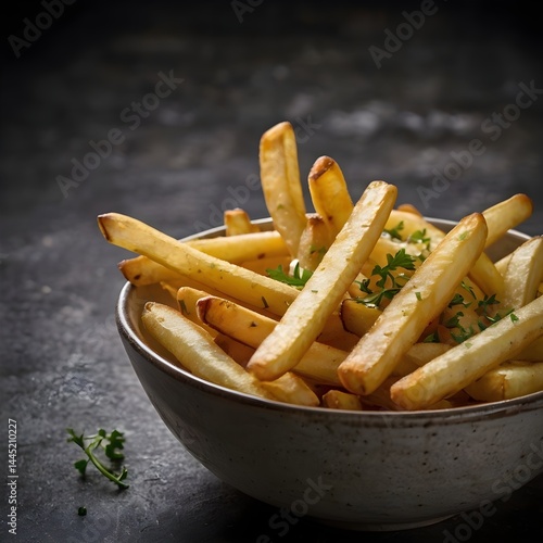 french fries in a bowl