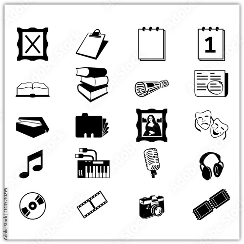 Minimal Vector Icon Collection.