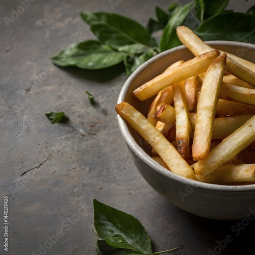 french fries in a bowl