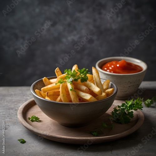  french fries in a bowl