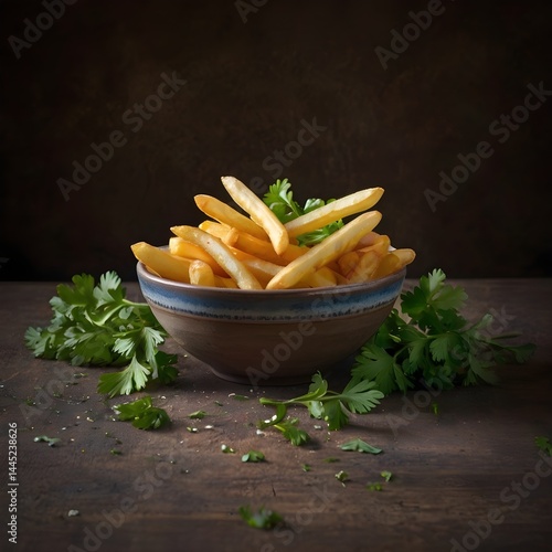 french fries in a bowl