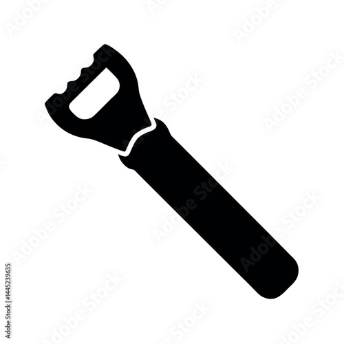 Kitchen Bottle Opener Vector Silhouette Art