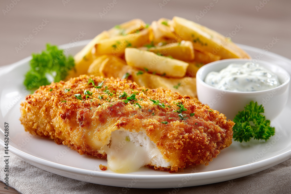 Vyprážaný Syr – Breaded Fried Edam Cheese with Melty Center Vyprážaný Syr – Breaded Fried Edam Cheese with Melty Center
