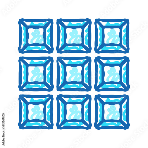 custom mirror icon doodle illustration