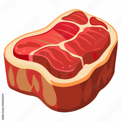 Juicy steak cuts arranged neatly on a wooden board, showcasing a variety of textures and marbling.