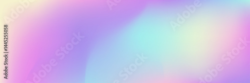 Abstract Background. Neon Surface. Iridescent Texture. Purple Retro Texture. Graphic Card. Hologram Gradient. Metal Multicolor Brochure. Modern Cover. Blue Abstract Background