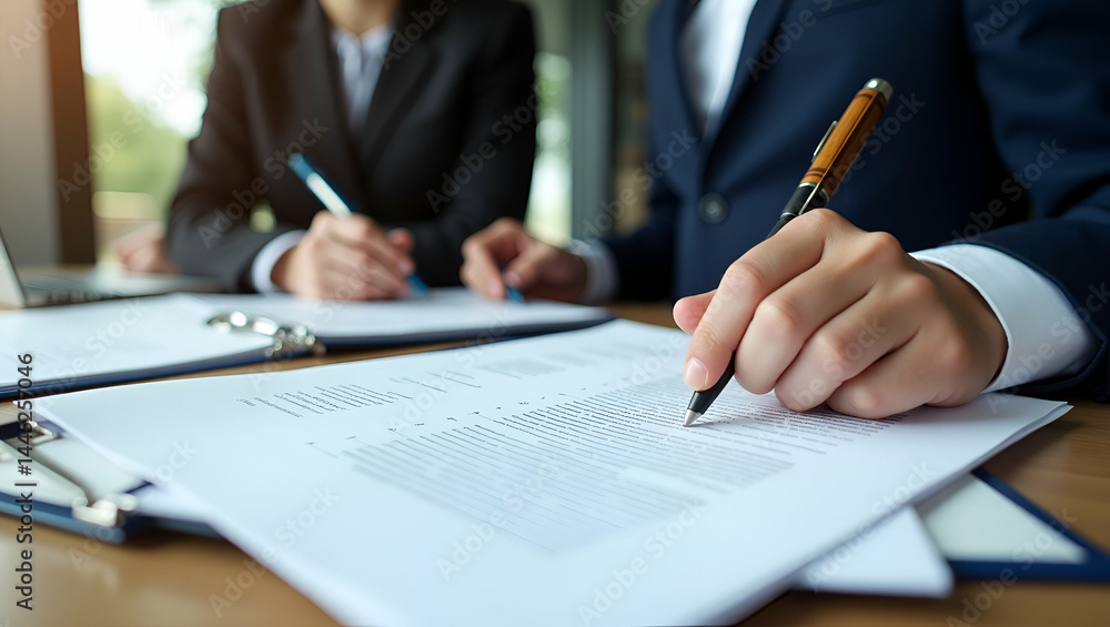 Trade Attorneys Analyzing Cross-Border Trade Law Conflicts: Legal Documents, Clauses, and Legislative Texts on Table with Open Case Files - Photo Stock Concept Trade Attorneys Analyzing Cross-Border Trade Law Conflicts: Legal Documents, Clauses, and Legislative Texts on Table with Open Case Files - Photo Stock Concept