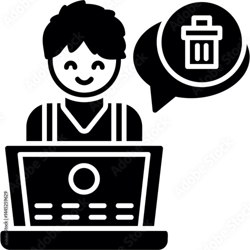Delete Message icon