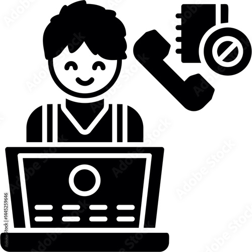 Contact Block icon
