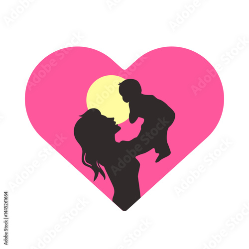 Happy Mother's Day Illustration