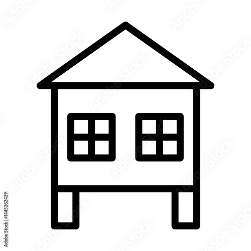 ChickenCoop line icon